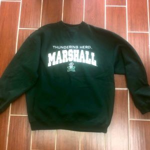 Vintage 90s Marshall University Sweatshirt Size XL